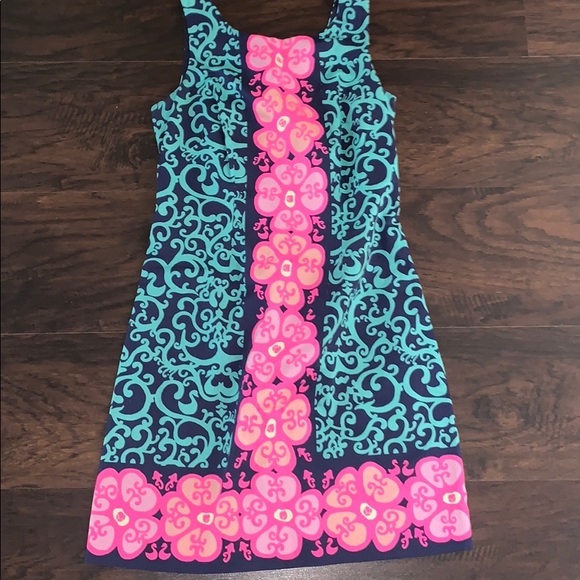 Lilly Pulitzer Dresses & Skirts - Lilly Pulitzer Fountain Hopping Delia Shift Dress